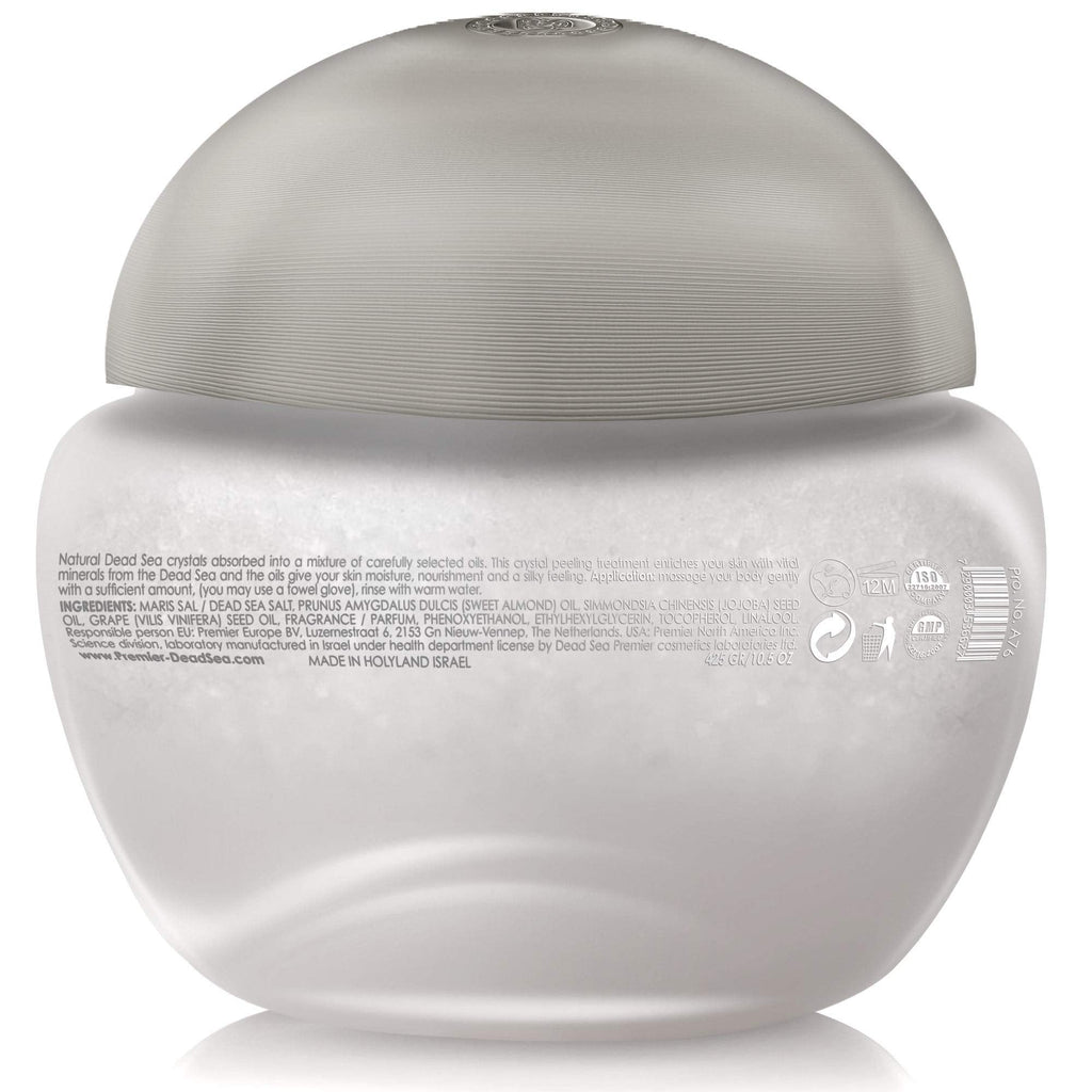 Premier Dead Sea Aromatic Salt Scrub – Breeze Scent (10.05 fl oz) | Exfoliating Body Polish