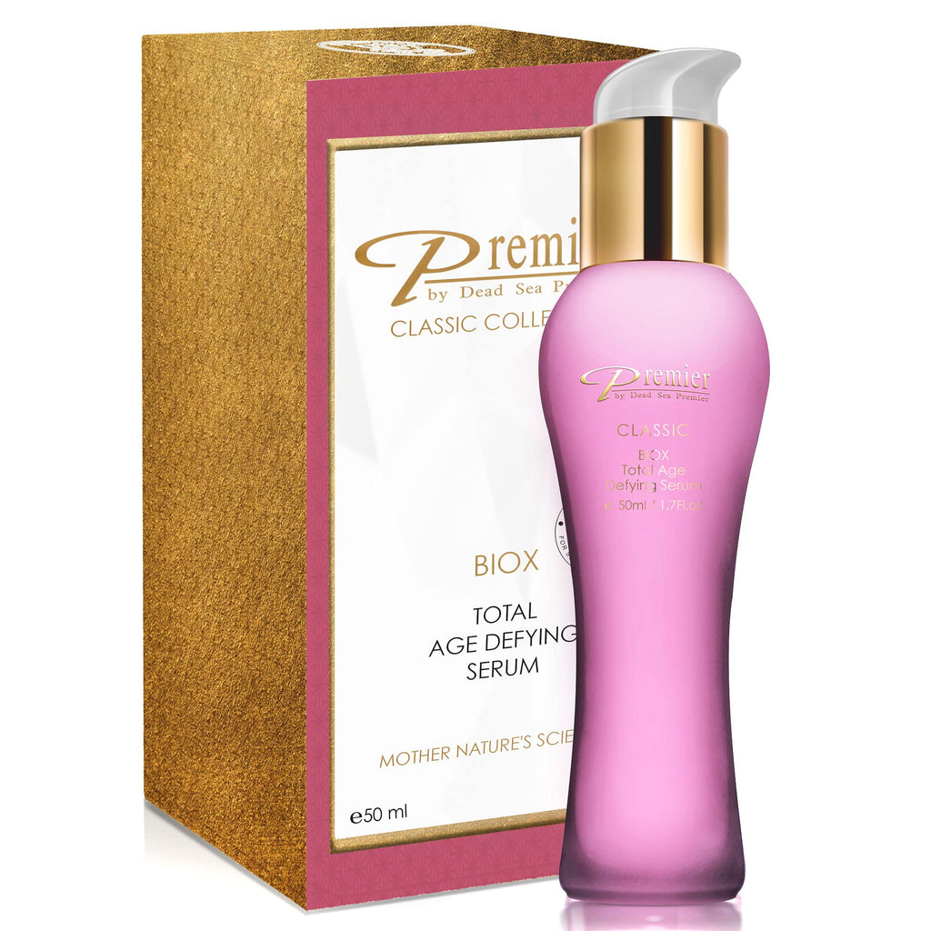 Premier Dead Sea BIOX Serum & BIOX Eye Cream – Total Age Treatment (1.7 oz + 0.34 oz)