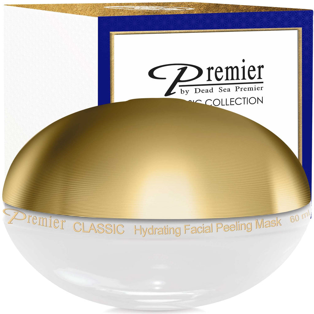 Premier Dead Sea Refining Facial Peeling Gel – Soft & Gentle Face Scrub, 2.04 fl oz | Classic Collection
