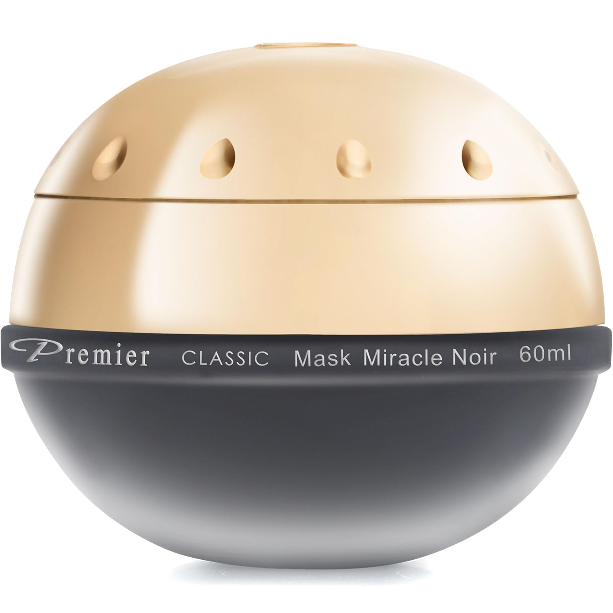 Premier Dead Sea Miracle Noir Mask – 5-in-1 Anti-Aging, Detoxifying, Hydrating, Exfoliating Facial, 2.4 Fl oz