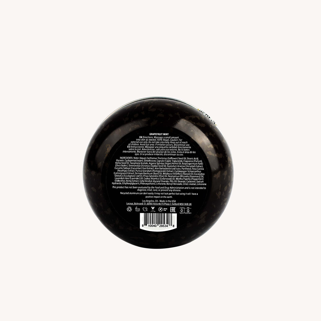 Premium Hemp Daily Intensive Cream – Hemp Cream with Essential Oils | Vegan, Organic, Grapefruit Mint | 5.0 oz