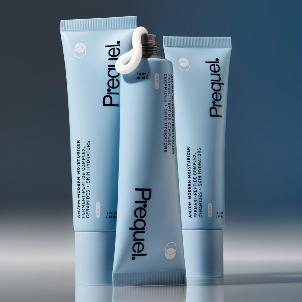 Prequel Skin AM/PM Modern Moisturizer – Hydrating Face Cream with Peptides, Ceramides & Glycerin