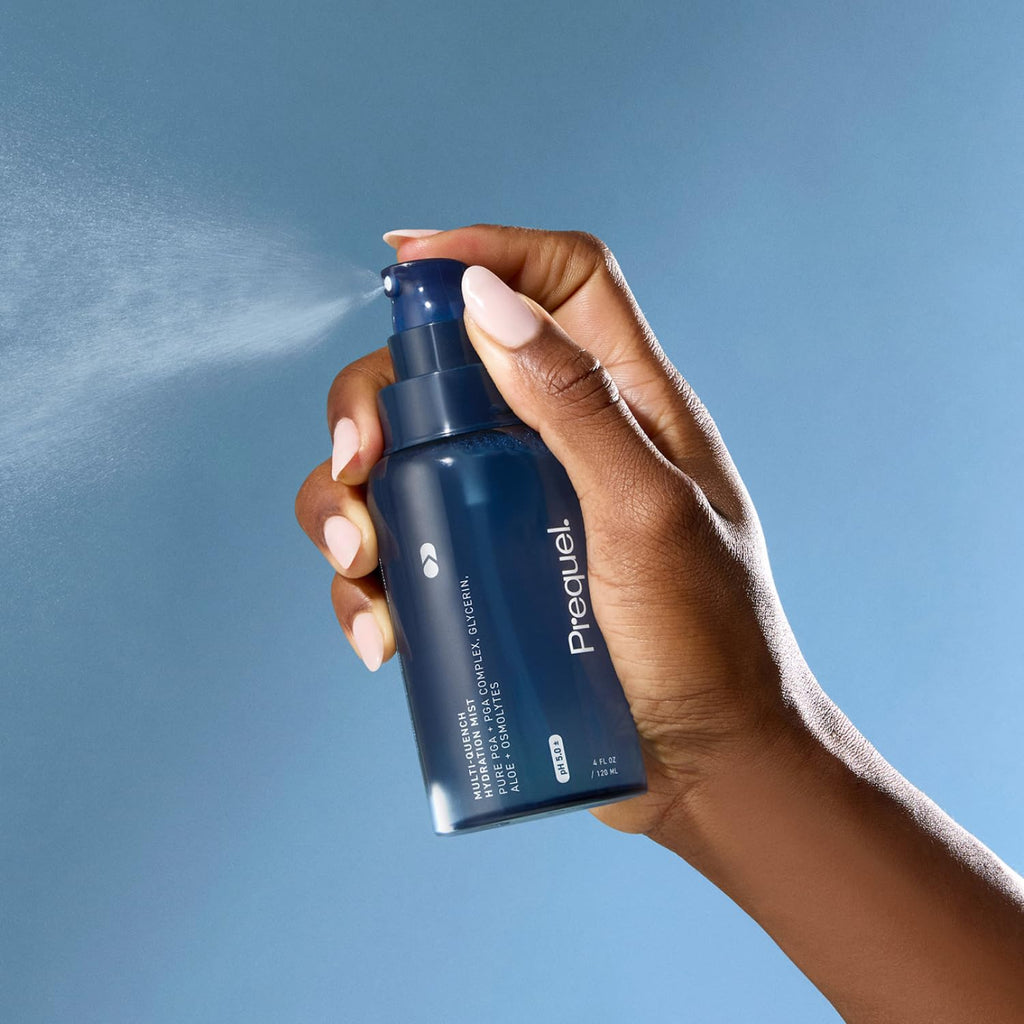 Prequel Skin Multi-Quench Hydration Mist – Lightweight Facial Spray with PGA & Niacinamide
