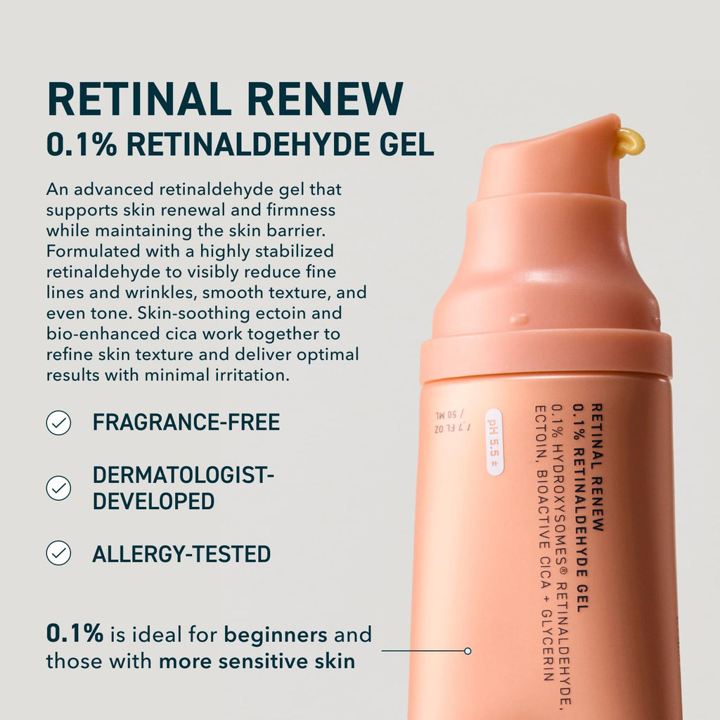 Prequel Skin Retinal Renew – 0.1% Retinaldehyde Gel with Ectoin & Jojoba Oil