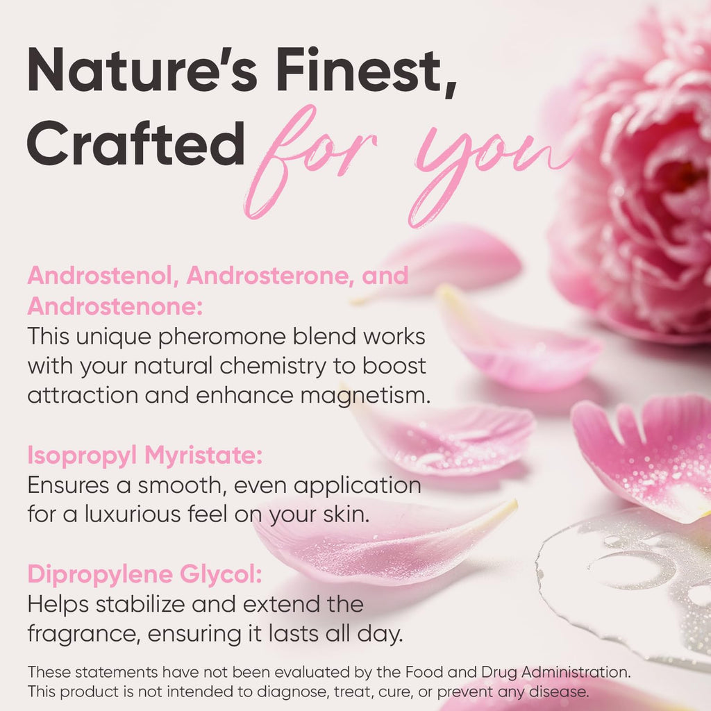 Pretty Privates 2 Pack Pheromone Perfume Oil for Women – Light Unscented Roll-On, 10ml – Day & Night Duo