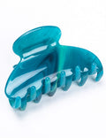 Prettyou Handmade Celluloid Barrette – French Design Tortoise Shell Hair Clip (Green)