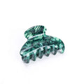 Prettyou Handmade Celluloid Barrette – French Design Tortoise Forest Hair Claw