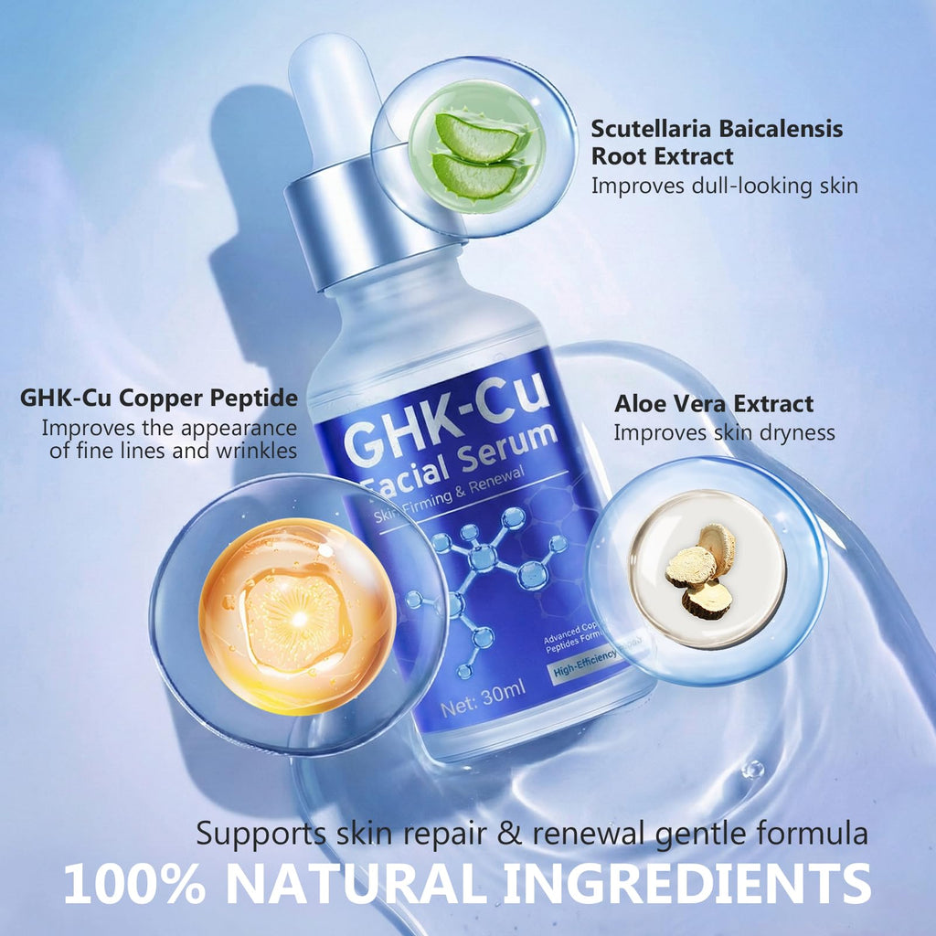 Prettypum GHK-Cu Copper Peptide Serum – Anti-Aging Hydration & Firming