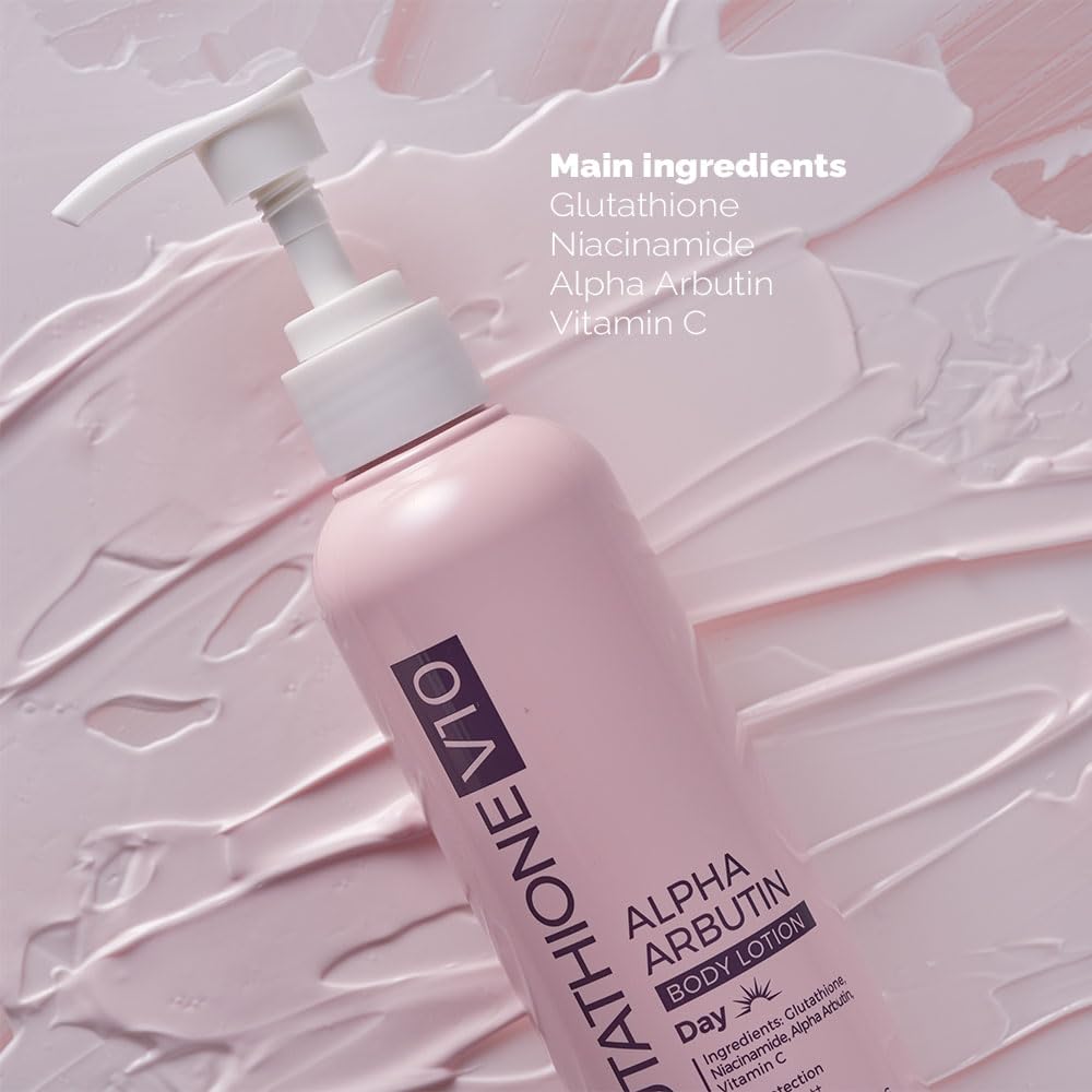 PRETTYSKIN Glutathione V10 Body Lotion – Daily Hydration & Tone-Up for Dry Skin