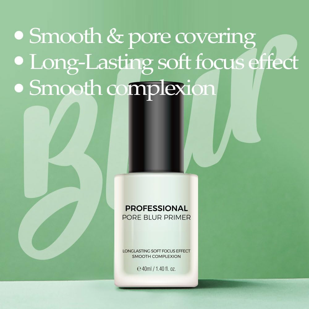 PRETTYSKIN Professional Pore Silk Primer – Blur Pores, Smooth Finish, Lightweight 40ml