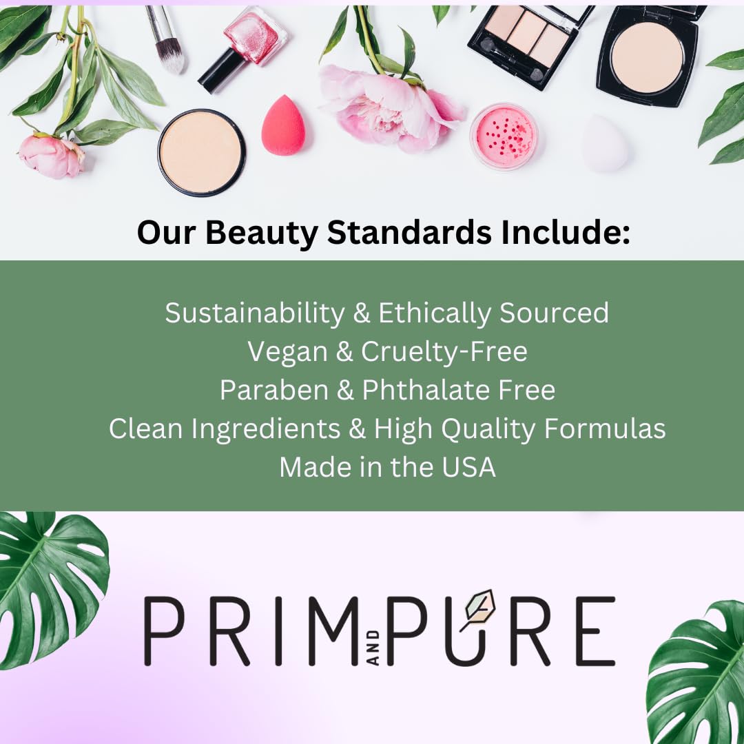 Prim and Pure Natural Mineral Mascara & Eyeliner – Gentle, Long-Lasting, Organic