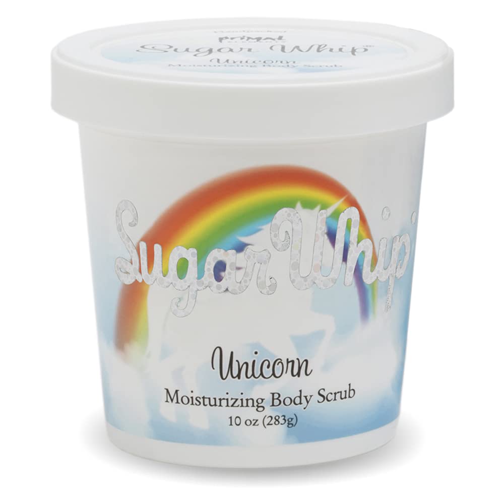 Primal Elements Sugar Whip Unicorn – 3-in-1 Cleanser, Exfoliator & Moisturizer (10 oz)