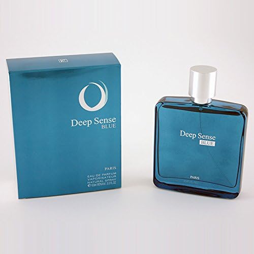 Prime Collection Deep Sense Blue Eau de Parfum for Men – 3.4 oz