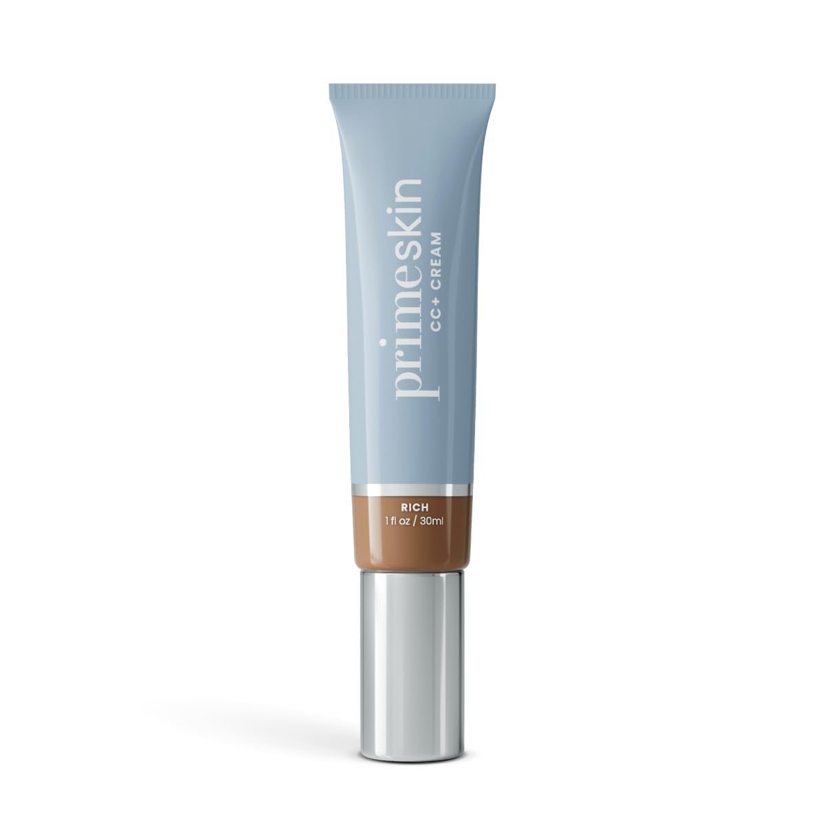 Prime Prometics PrimeSkin CC+ Cream for Mature Women | Lightweight Liquid-to-Powder Foundation