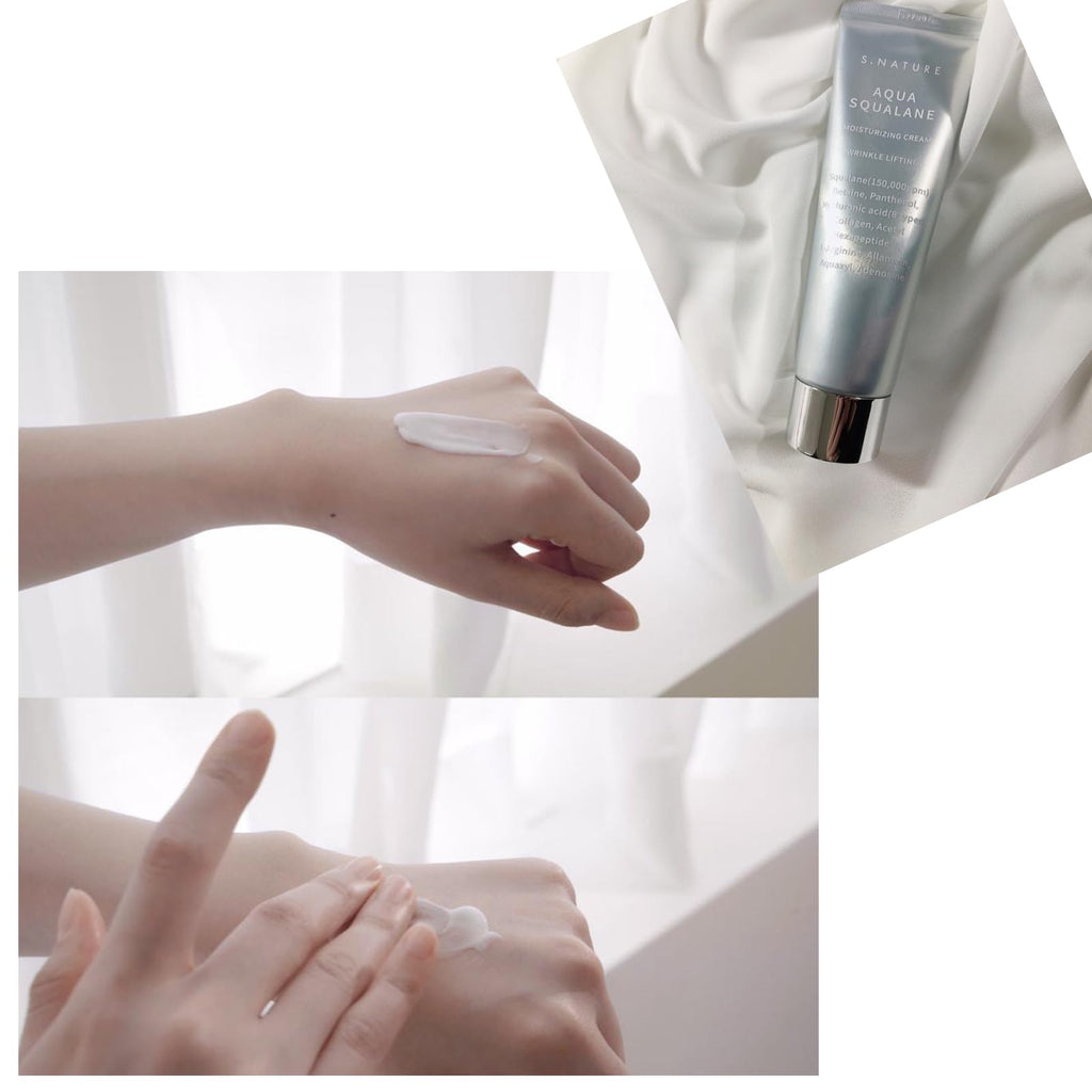Priming Water Deep Hydration Cream with Squalane – 60ml + 30ml Moisturizer for All Skin Types