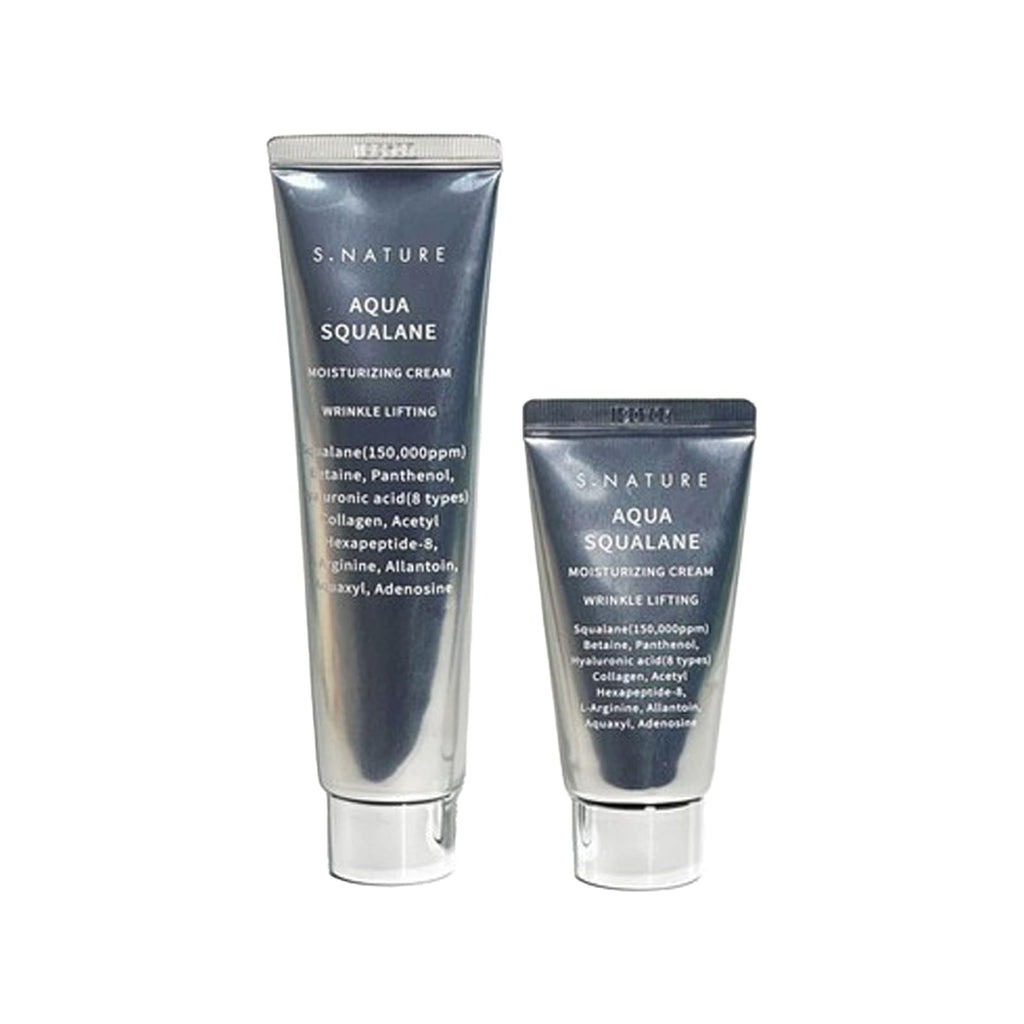 Priming Water Deep Hydration Cream with Squalane – 60ml + 30ml Moisturizer for All Skin Types