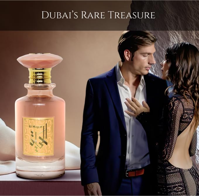 Prince Parfums Dubai – Al Hayat Eau de Parfum for Women | 3.4 oz Radiant Fruity Florals with Jasmine & Amber