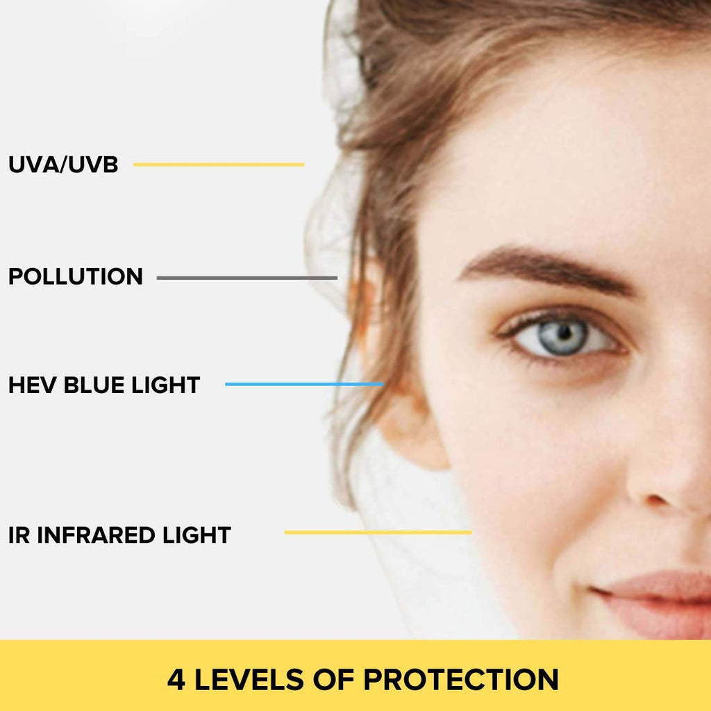 PRIORI Tetra Sunscreen Lotion SPF 55 — Universal Tint, Reef-Safe Mineral