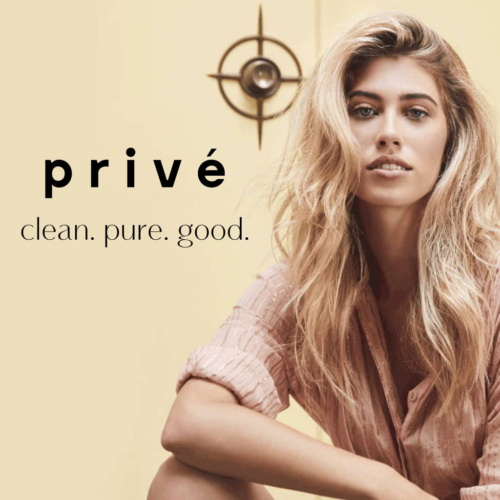 Privé Amp Up Volumizing Shampoo for Fine Hair | Lightweight, Sulfate-Free | Bamboo & Acai
