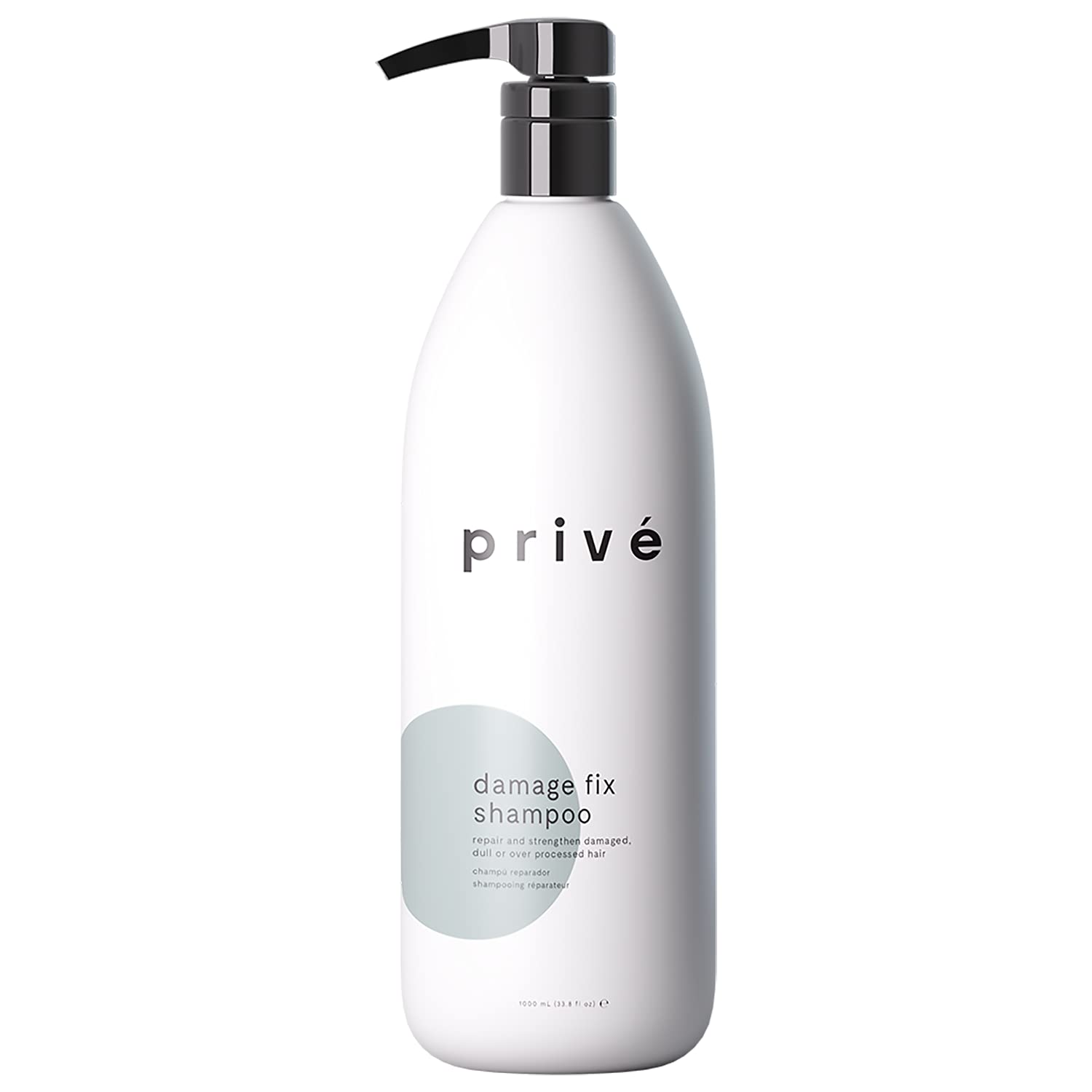 Privé Damage Fix Shampoo – Sulfate-Free Repair for Damaged Hair (33.8 oz)
