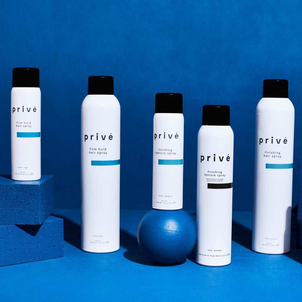 Prive Finishing Texture Spray – Extreme Texture Builder for All Hair Types, 3.05 oz
