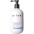 Prive Moisture Rich Conditioner — Nourishes Dry Hair, Smoothes Frizz with Organic Shea Butter (12 oz)
