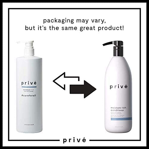 Privé Moisture Rich Conditioner — Nourishes Dry Hair & Smooths Frizz