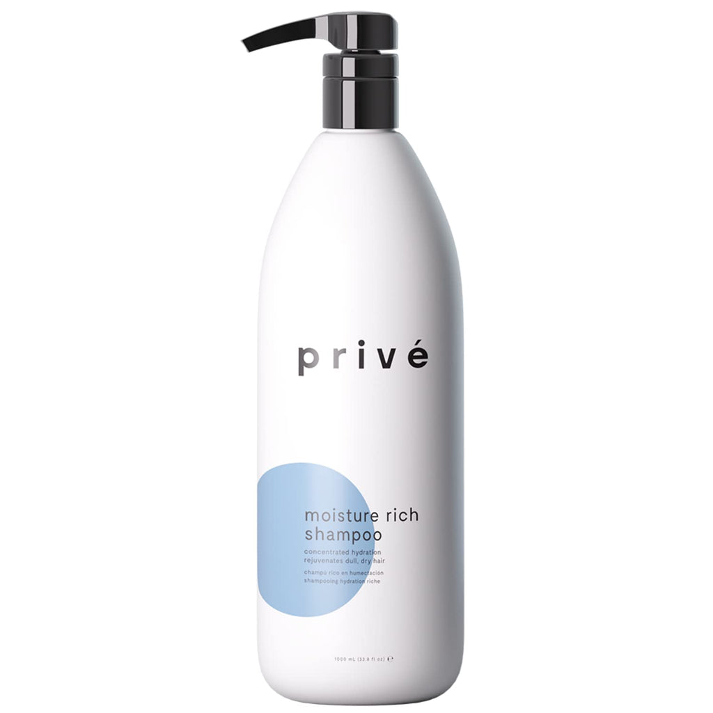 Prive Moisture Rich Shampoo — Extreme Hydration with Shea Butter | Color Safe