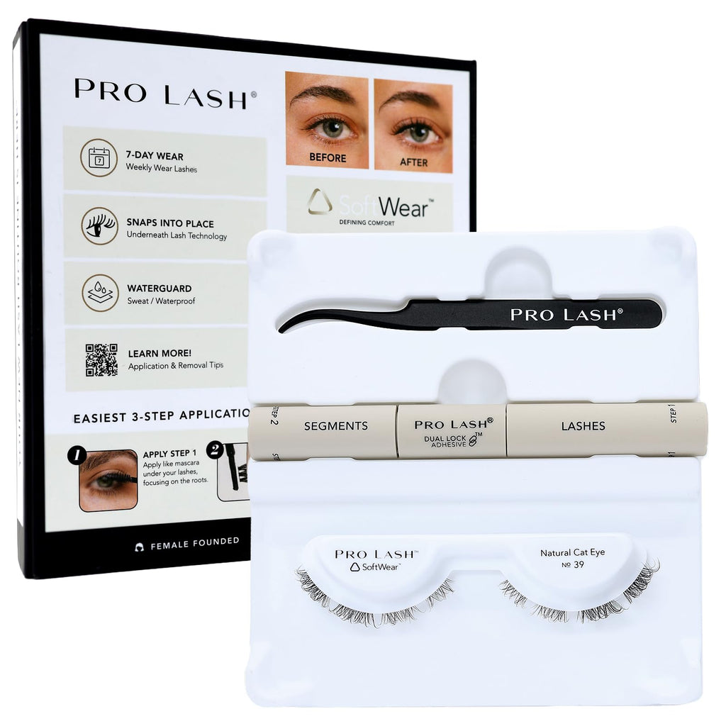 Pro Lash SoftWear Clean Girl Mini Lash Clusters Kit – Cat Eye No. 39