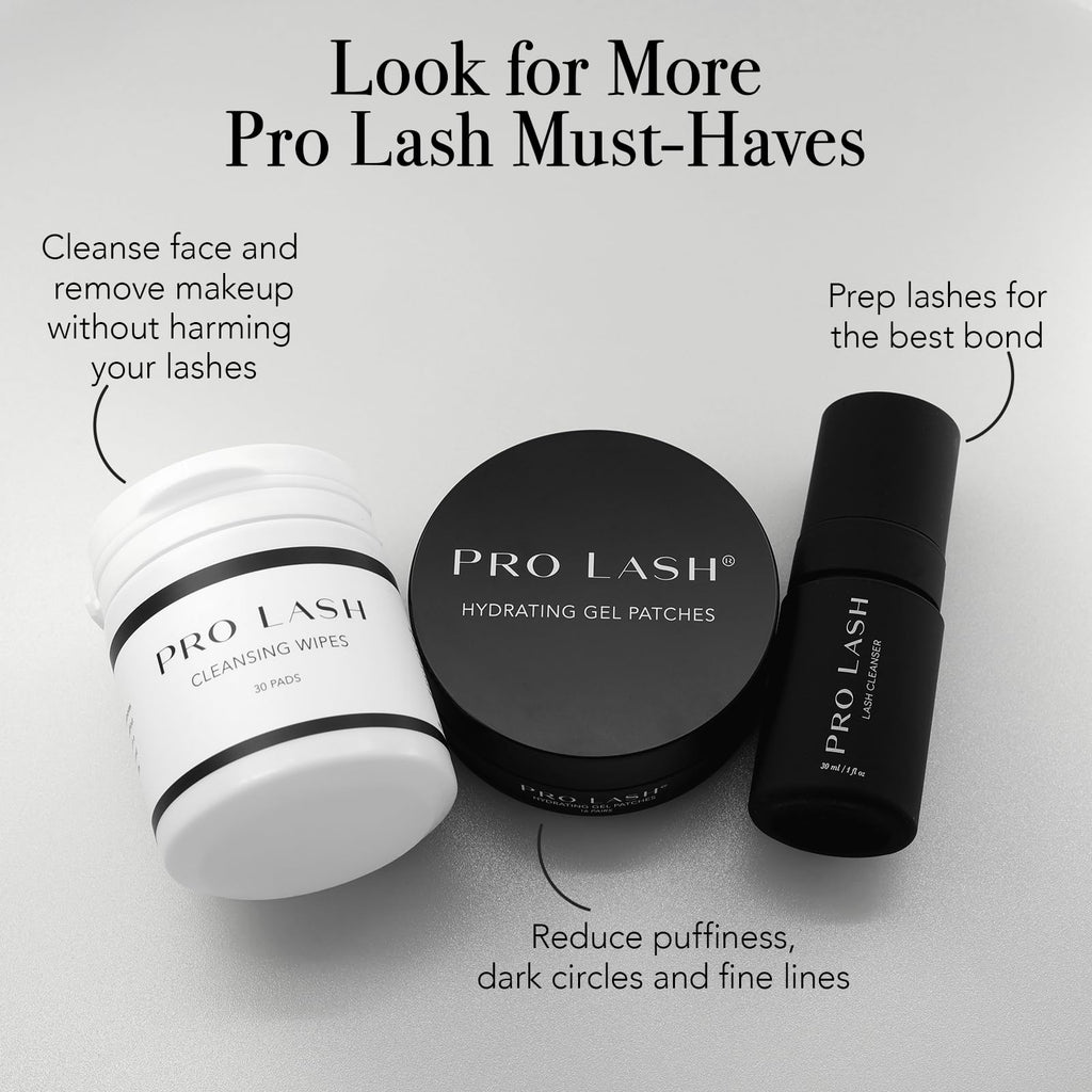 Pro Lash SoftWear Starter Lash Clusters Kit – Seamless 7‑Day Lashes (XL No.12 Black)