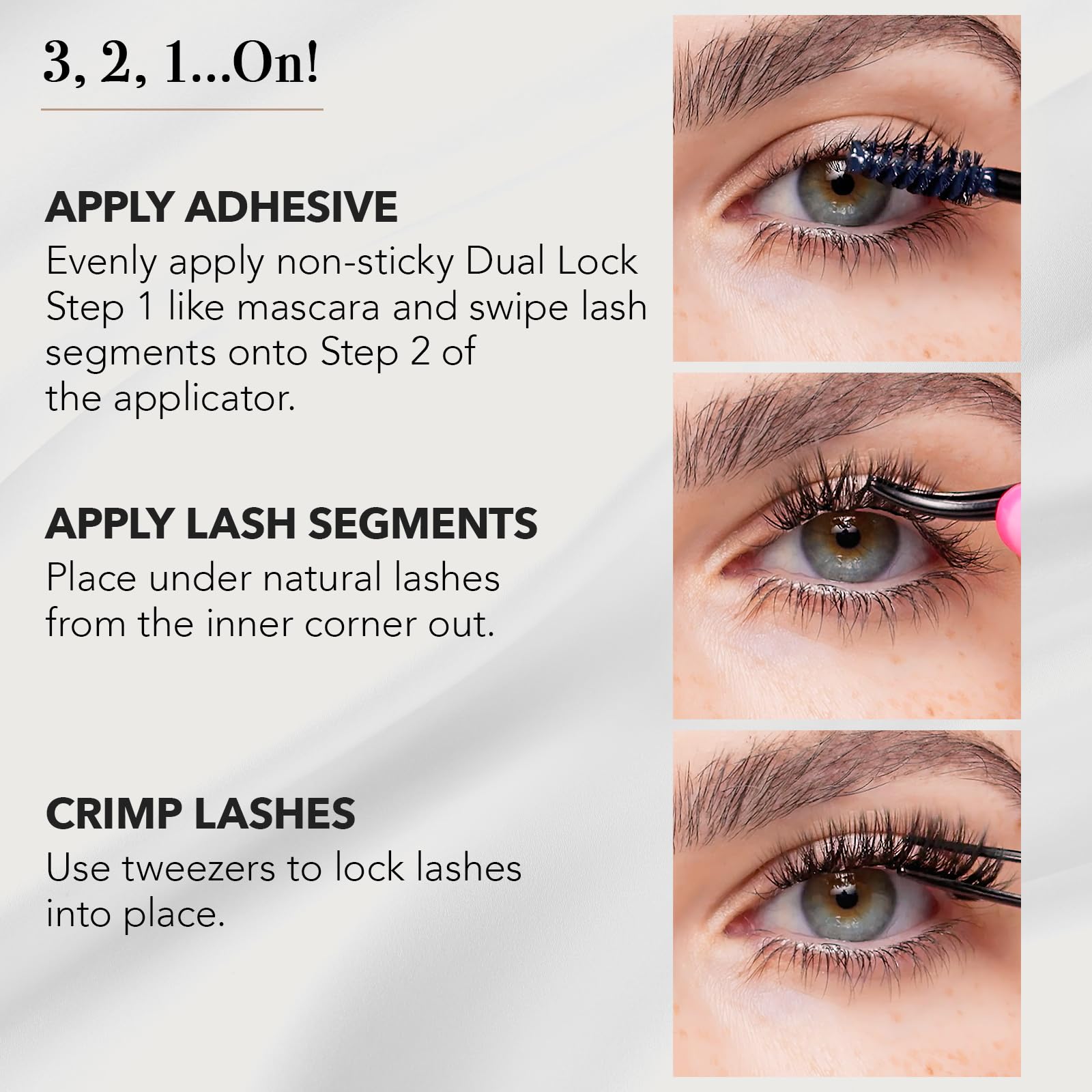 Pro Lash SoftWear Starter Lash Clusters Kit – Seamless 7‑Day Lashes (XL No.12 Black)