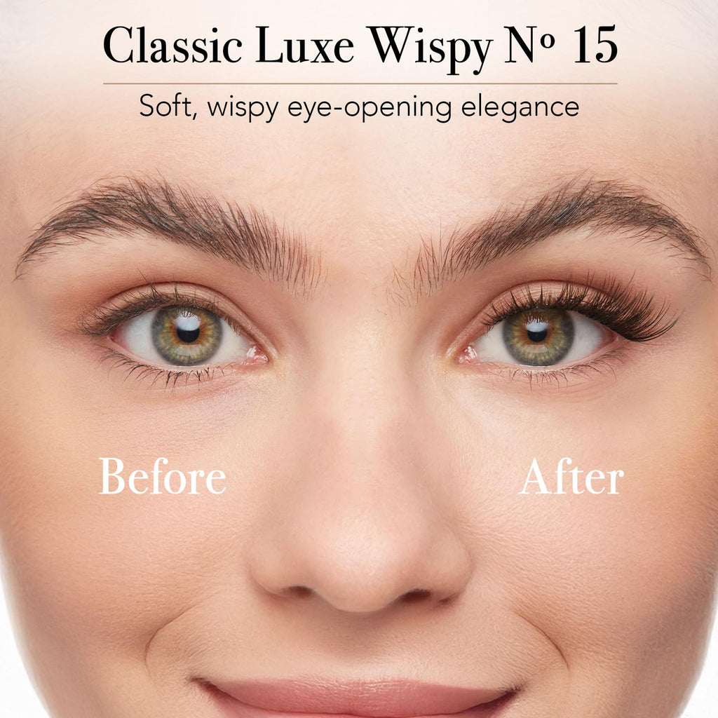 Pro Lash SoftWear Professionally Styled Lash Clusters – 7-Day Waterproof Lashes No. 15 Black