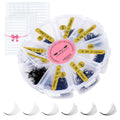 PRO LASHBEAUTY 1200 Fans Premade Volume Lashes | 5D–14D Mixed Tray, 0.07mm