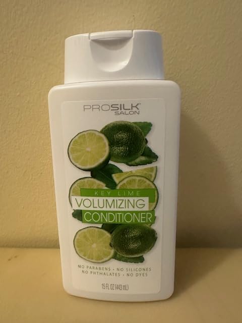 PRO SILK KEY LIME Volumizing Shampoo & Moisturizing Conditioner – 15 oz 2 Pack | Salon-Quality Hair Care
