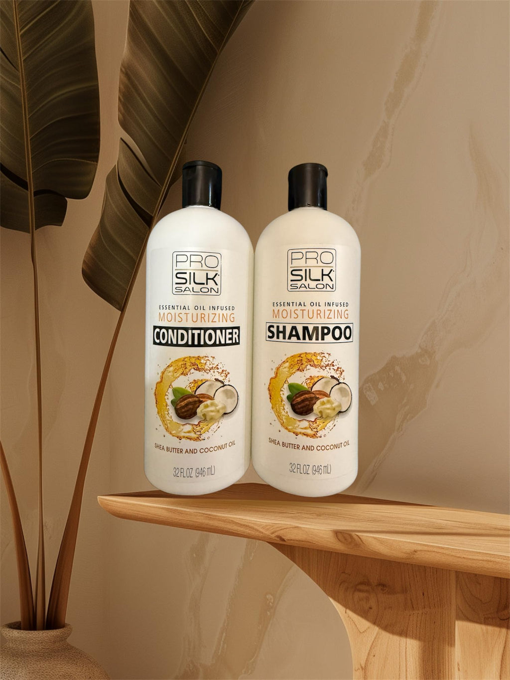 Pro Silk Salon Duo Shampoo & Conditioner – Shea Butter & Coconut Oil