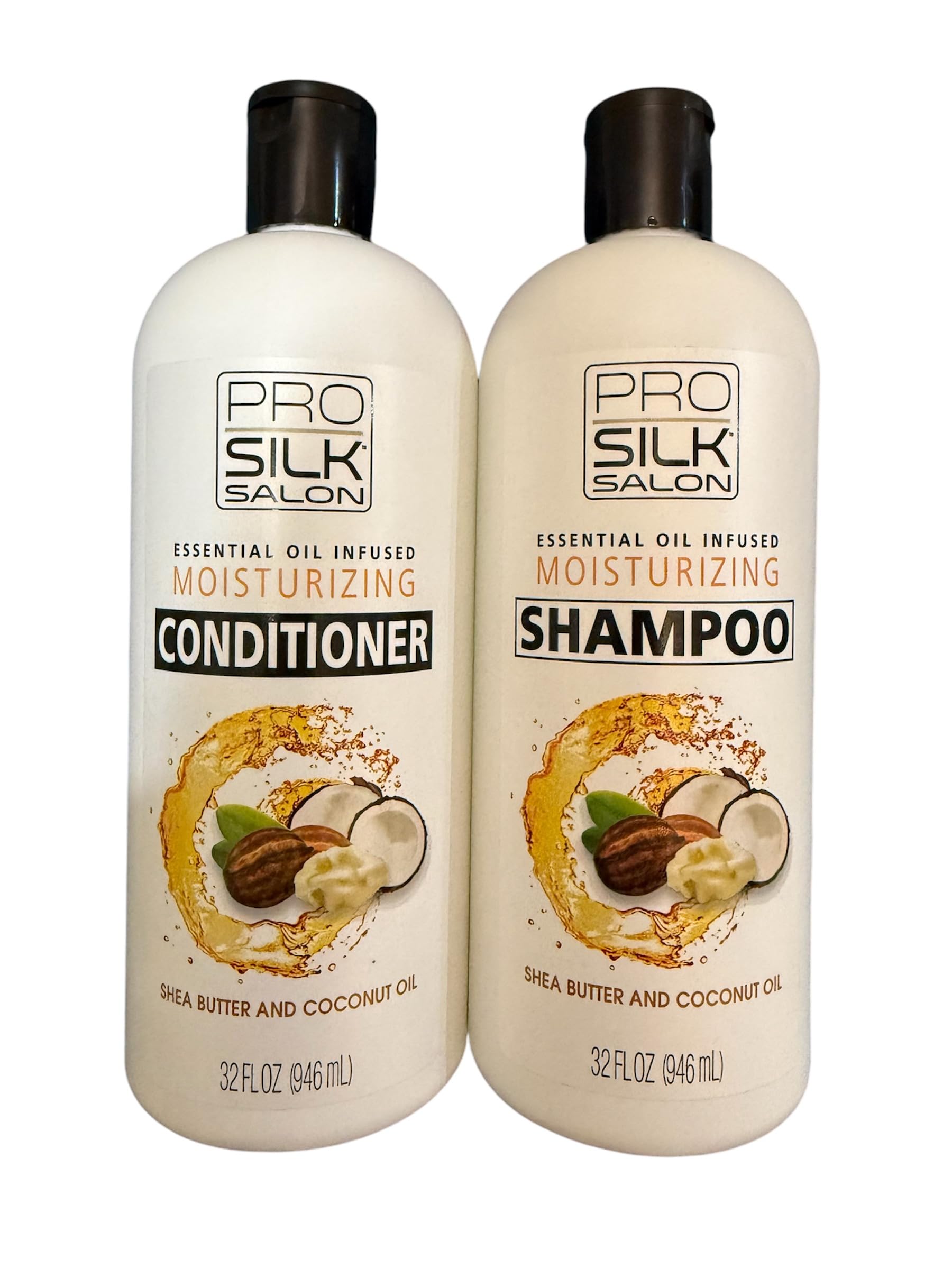 Pro Silk Salon Duo Shampoo & Conditioner – Shea Butter & Coconut Oil