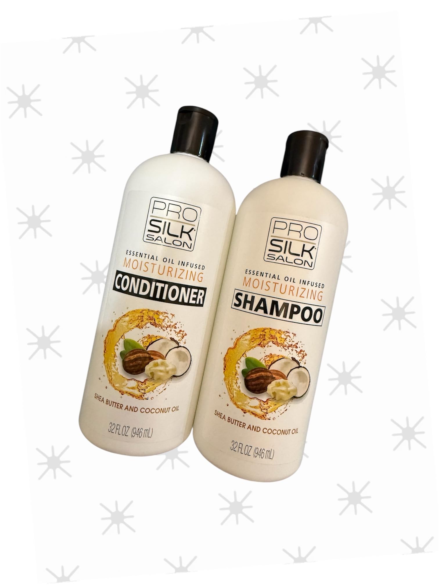 Pro Silk Salon Duo Shampoo & Conditioner – Shea Butter & Coconut Oil