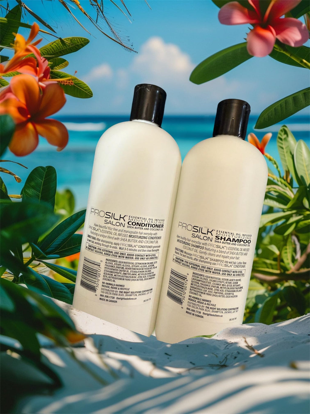 Pro Silk Salon Duo Shampoo & Conditioner – Shea Butter & Coconut Oil