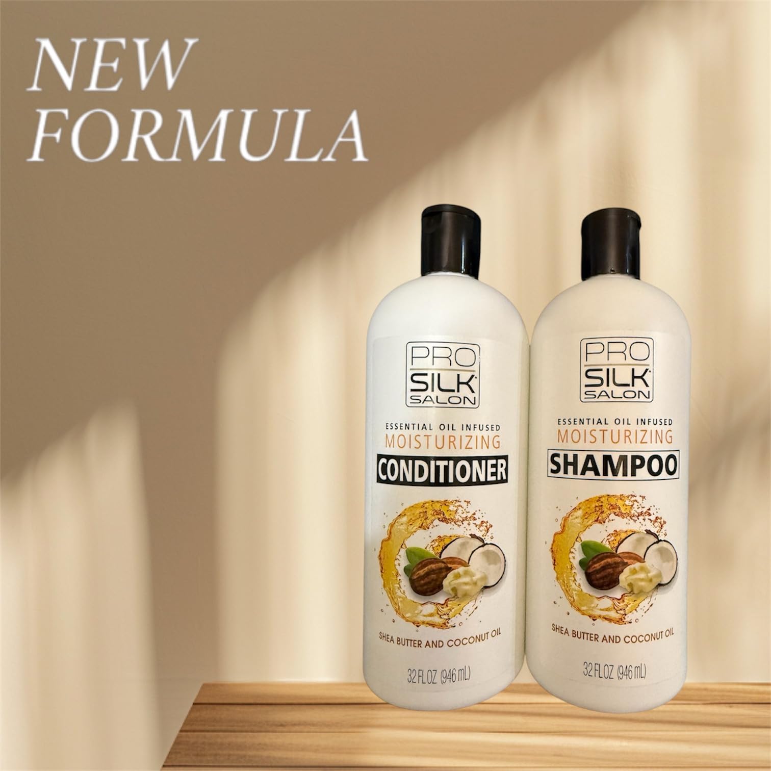 Pro Silk Salon Duo Shampoo & Conditioner – Shea Butter & Coconut Oil