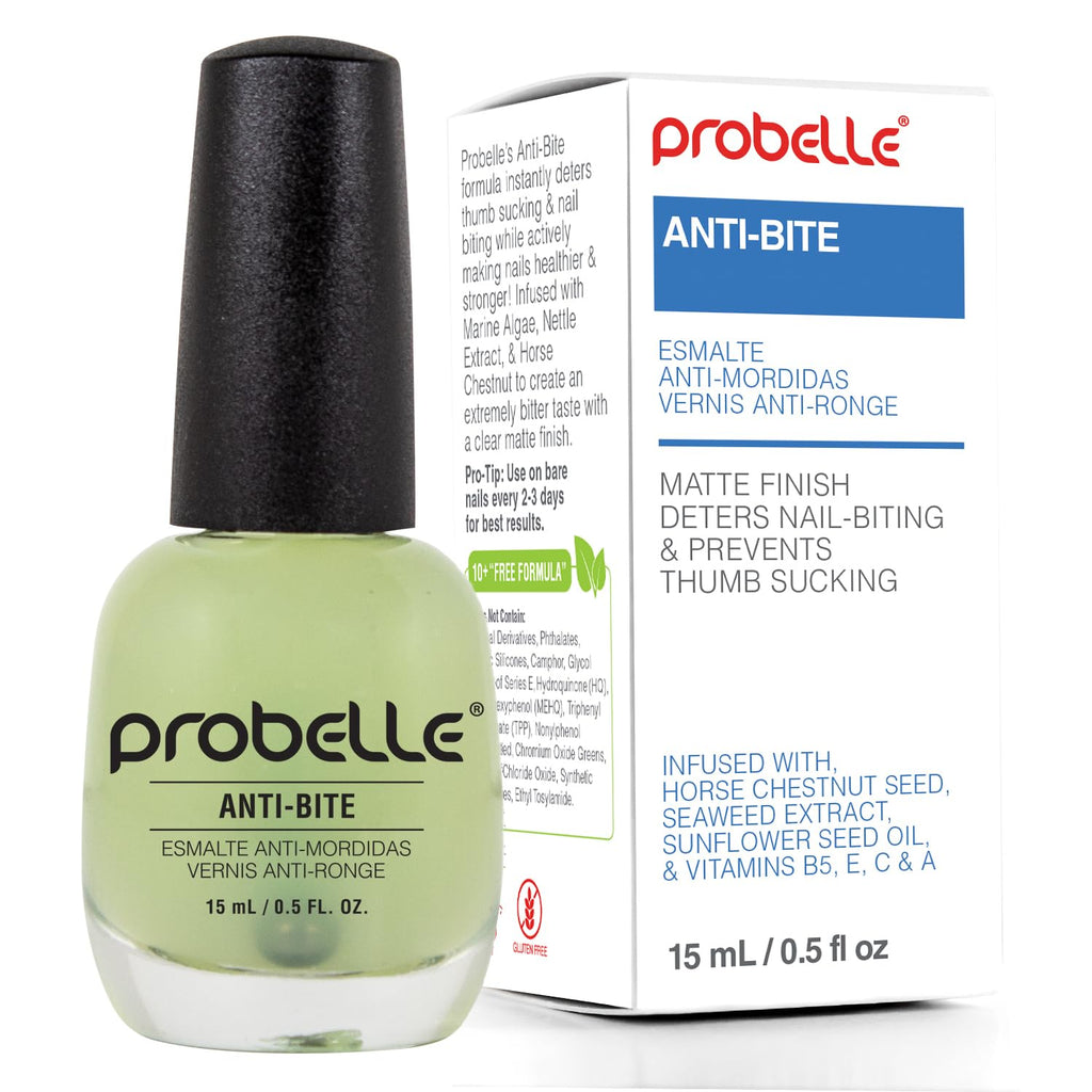 Probelle Anti-Bite Deterrent – Bitter Polish for Kids & Adults (0.5 oz)
