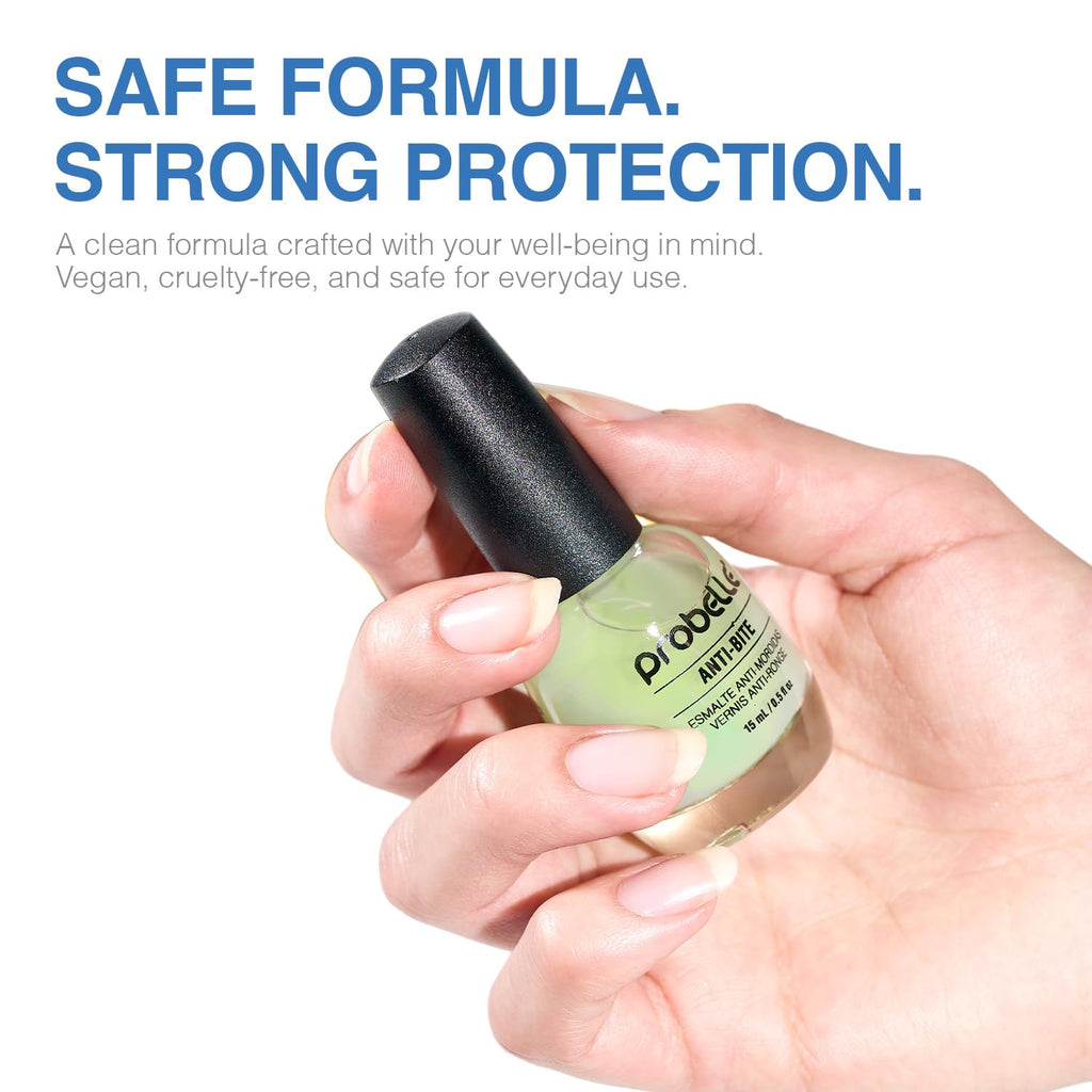 Probelle Anti-Bite Deterrent – Bitter Polish for Kids & Adults (0.5 oz)