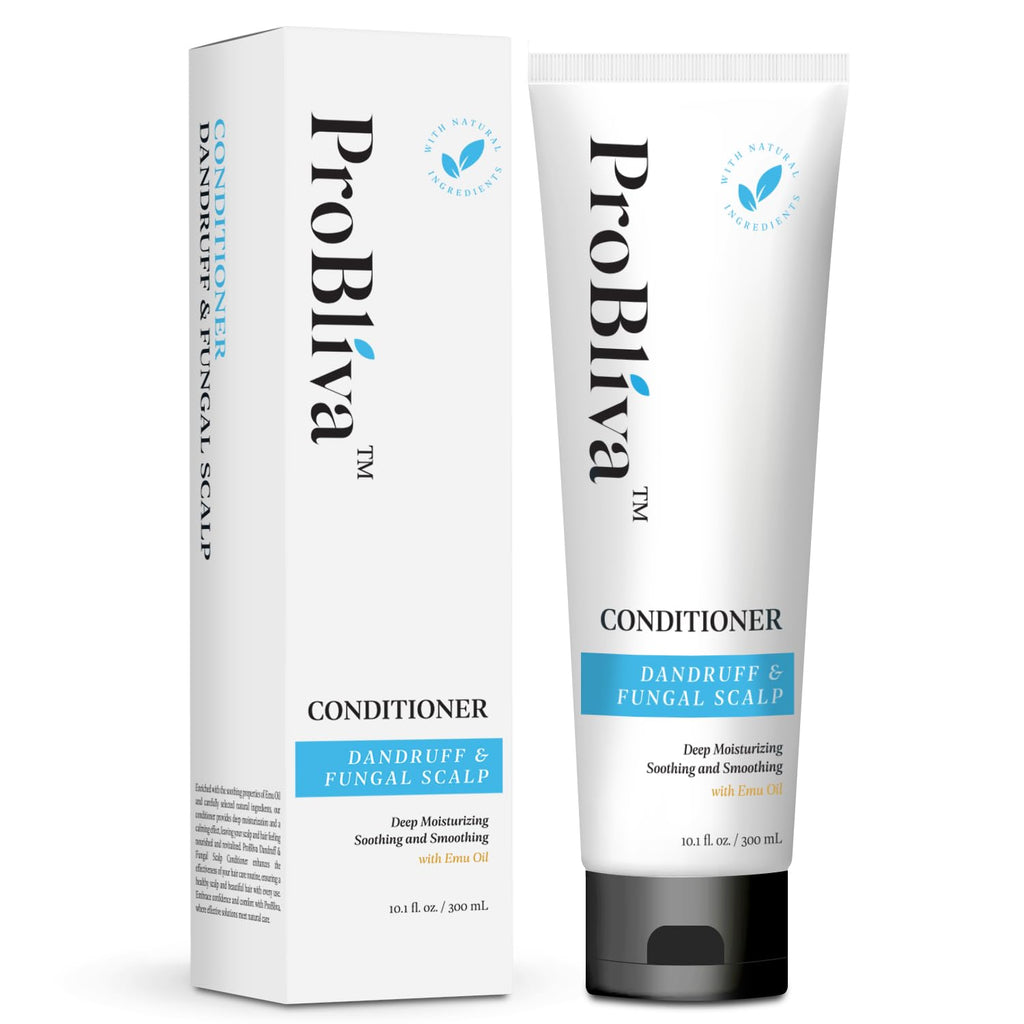 ProBliva Dandruff & Dry Scalp Conditioner – Deep Moisturizing with Natural Oils (10 oz)
