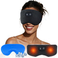 ProCIV Detachable Heated Eye Mask – Cordless Warmth & Cold Therapy for Deeper Sleep