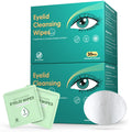 ProCIV 60-Count Eyelid Wipes – Tea Tree Oil & Hyaluronic Acid, Dual-Texture Eye Cleansing, Travel-Ready