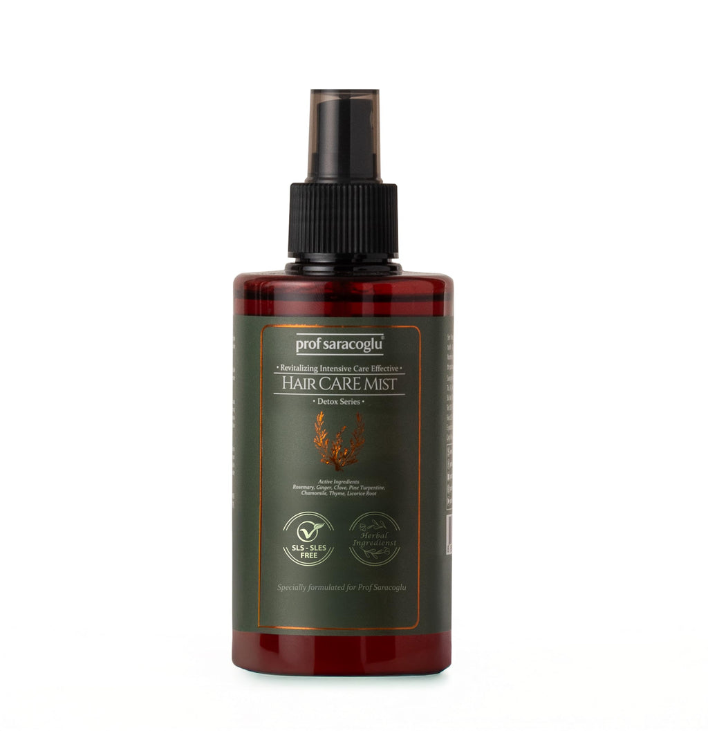 Prof Saracoglu Rosemary Mint Complex Hair Care Mist – Sulfate-Free Detangler & Scalp Treatment (6.76 fl oz)