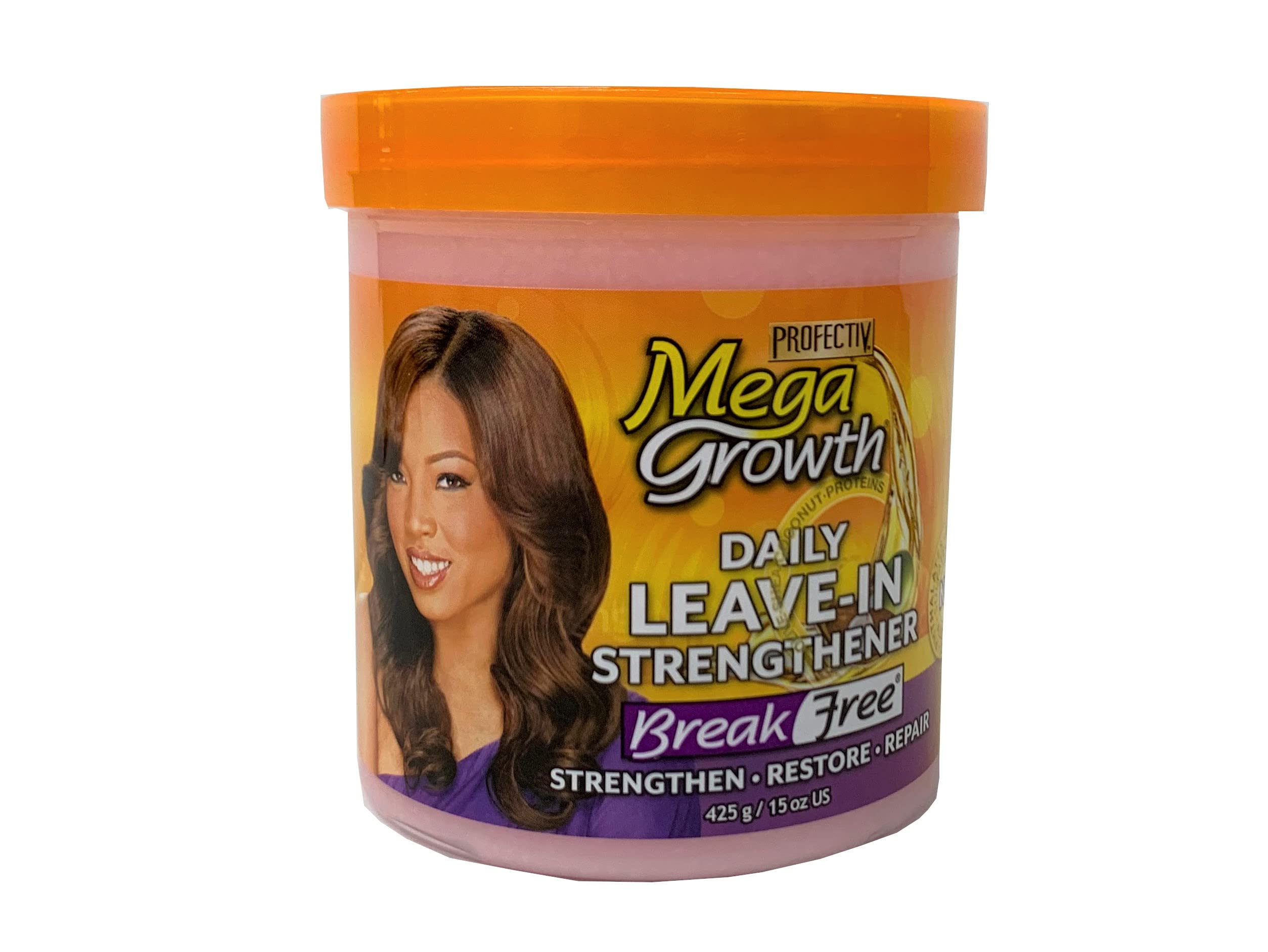 Profectiv Mega Growth Break Free Daily Leave-In Strengthener 15oz – Pack of 4