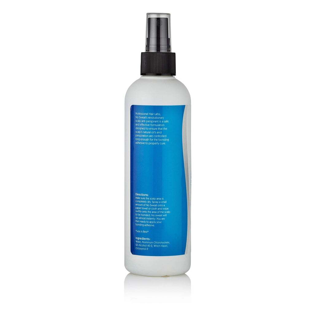 Professional Hair Labs No Sweat Scalp Antiperspirant – Wig Adhesive Oil & Sweat Control (8 oz)