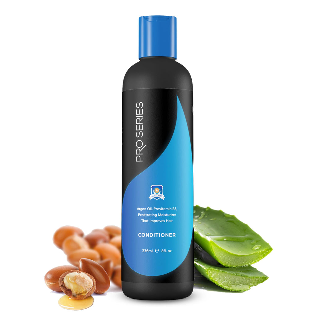 Pro Series Conditioner for Lace Wigs & Hairpieces - Argan Oil, Aloe Vera & Cucumber | Professional Hair Labs, 8oz