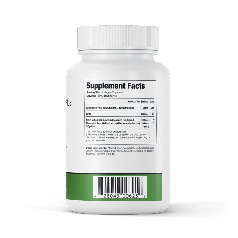Profollica Millet — Natural Millet-Based Hair Wellness Supplement for Men & Women