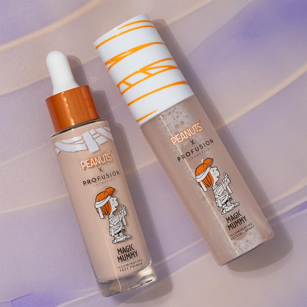 Profusion Cosmetics Peanuts Magic Mummy Illuminating Primer & Setting Spray